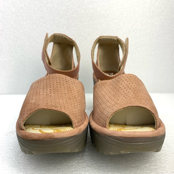 FLY London Wedge Platform Sandal - Size 37 - Picture 3 of 11